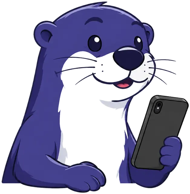 Otto the Otter mascot