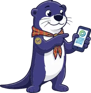 Otto the Otter mascot