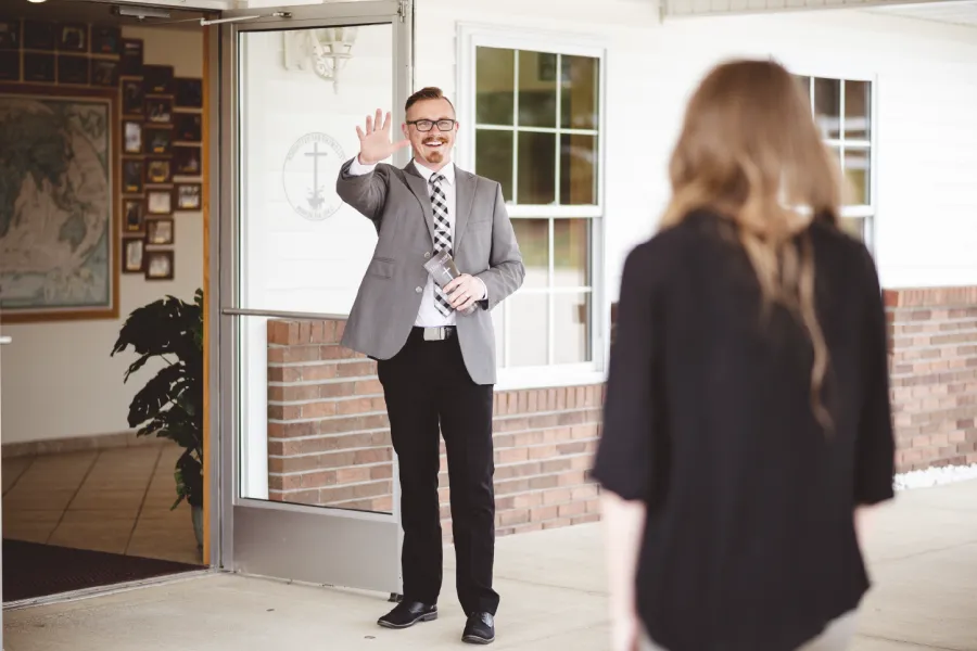 Church staff management interface