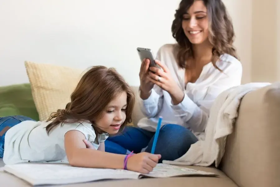 Family mobile registration view for dance classes